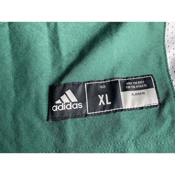 Adidas Woven Football Practice Jersey A1 Stock J Green GG7396 Men’s Sz XL NEW - Picture 7 of 14